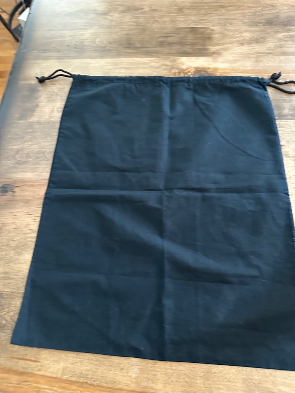 CHANEL Black Cotton Drawstring Skirt Dust Bag - Picture 4 of 4